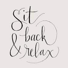 sit back
